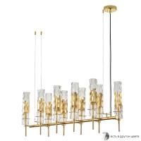 Подвесная люстра Crystal Lux PRIMAVERA SP10 GOLD