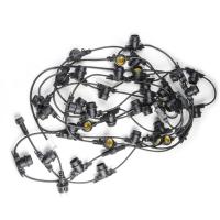 Уличная гирлянда Uniel UDL-K120 200/E27/100M IP65 BLACK BELT-LIGHT