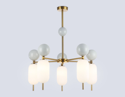 Люстра на штанге Ambrella Light High Light Ceramo Modern LH53104