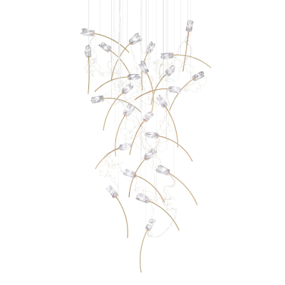Каскадная люстра Delight Collection 9081P/25 gold