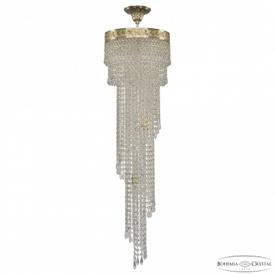 Каскадная люстра Bohemia Ivele Crystal 83111/30IV-100 G