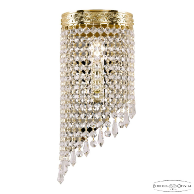 Настенный светильник Bohemia Ivele Crystal 83401BL/15IV-33 G Drops