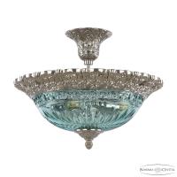 Потолочный светильник Bohemia Ivele Crystal 7091P/39/FL Ni Birusa/M-1G