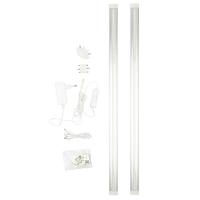 Мебельный светильник Uniel ULM-F45-2x6W/4500K IP20 SILVER