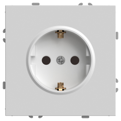 Розетка 1-местная с защитной шторкой Stekker RST16-5110-01 Эмили 49880