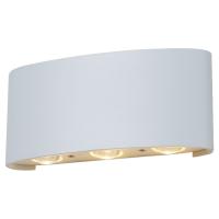 Уличный настенный светодиодный светильник Crystal Lux CLT 023W3 WH