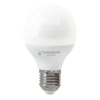 Лампа светодиодная Thomson E27 4W 3000K шар матовый TH-B2361