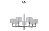 Люстра на штанге Crystal Lux MAESTRO SP-PL7 CHROME