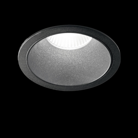 Встраиваемый светодиодный светильник Ideal Lux Game Round Black Black 192314