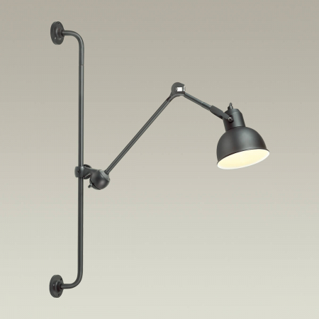 Спот Odeon Light Arta 4125/1WA с 1 плафоном черный/черный цвет