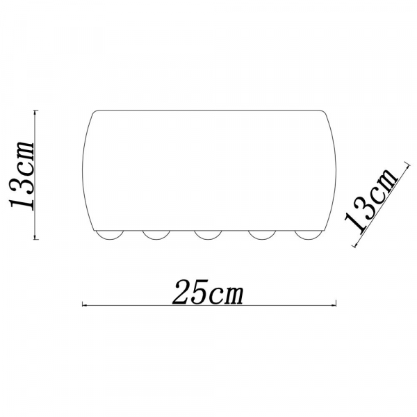 Настенный светильник Arte Lamp A7054AP-3CC