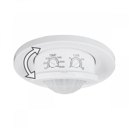 Датчик движения Elektrostandard SNS-M-12 8M 2,2-4M 800W IP20 360 4690389126727