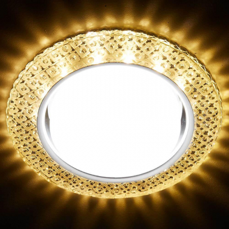 Встраиваемый светодиодный светильник Ambrella Light GX53 LED G296 CL/CLD