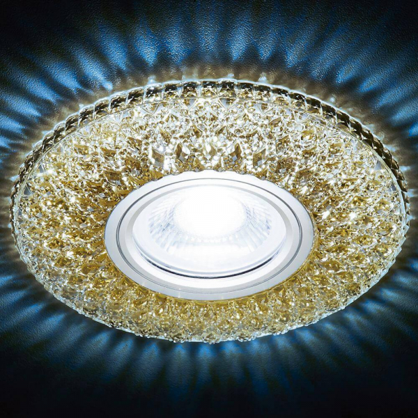 Встраиваемый светодиодный светильник Ambrella Light Led S333 BL/WH