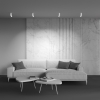 Светодиодный спот Maytoni Dafne C027CL-L10W с 1 плафоном белый/белый цвет