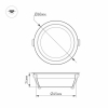 Мебельный светильник Arlight LTM-R60WH-Frost 3W Warm White 110deg