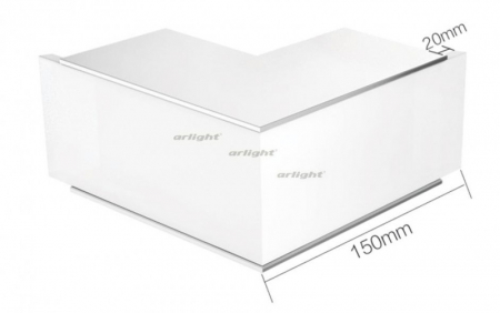 Угол Arlight S2-LINE-10570-L90W внешний 021269
