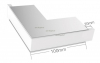 Угол Arlight S2-LINE-4067-L90W внешний 021252