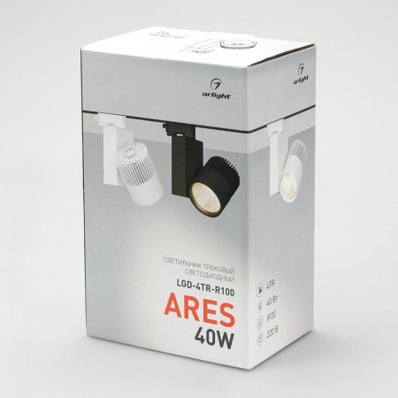 Трековый светильник Arlight LGD-ARES-4TR-R100-40W Warm3000 026378