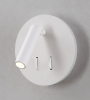 Светодиодный спот Crystal Lux CLT 223W WH с 1 плафоном белый/белый цвет