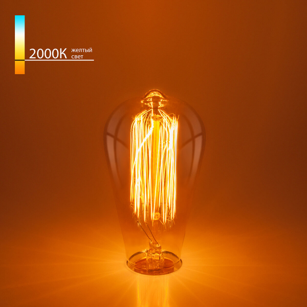 Лампа накаливания Elektrostandard диммируемая E27 60W прозрачная 4690389082153