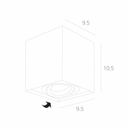 Потолочный светильник Arte Lamp Factor A5544PL-1WH