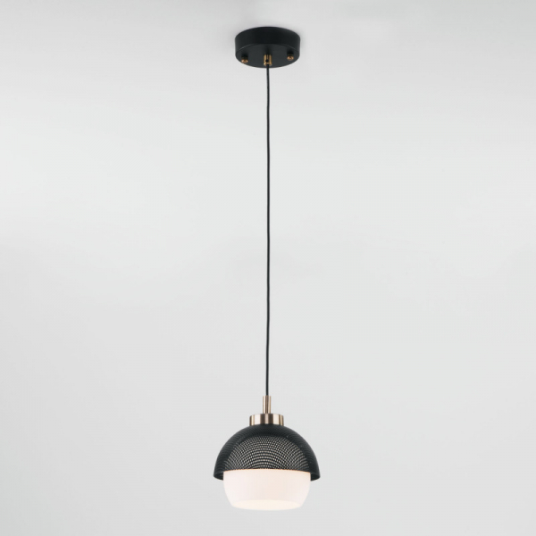 Подвесной светильник Eurosvet 50106/1 античная бронза/черный