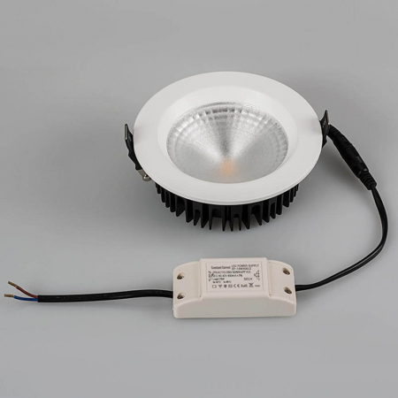Встраиваемый светодиодный светильник Arlight LTD-145WH-Frost-16W Day White 021494