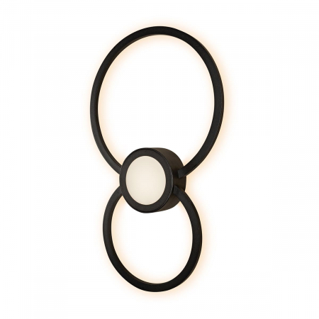 Настенно-потолочный светодиодный светильник iLedex Galaxy X046124 24W 3000K BK