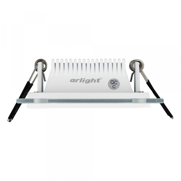 Встраиваемый светодиодный светильник Arlight LT-S96x96WH 6W Warm White 015572
