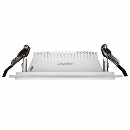 Встраиваемый светодиодный светильник Arlight LT-R160WH 12W Warm White 016571