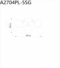 Потолочный светильник ARTE Lamp A2704PL-5SG