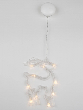 Подвесной светодиодный светильник «Олень» Uniel (UL-00007252) ULD-H1419-010/STA/3AAA Warm White IP20 Deer