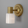 Спот Eurosvet Corso 20089/1 хром с 1 плафоном хром/белый цвет