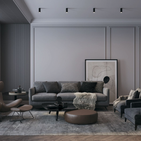 Потолочный светильник Maytoni FOCUS S C052CL-01B