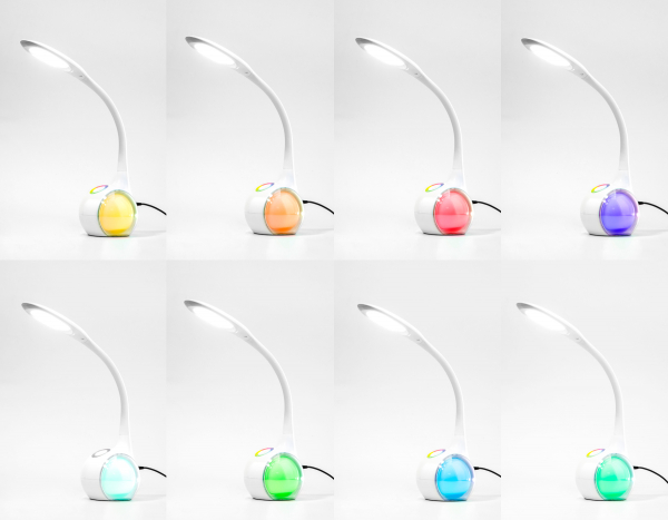Настольная лампа с RGB подсветкой Ambrella Light Desk DE532