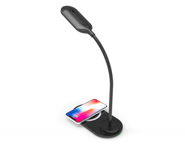 Настольная лампа с беспроводной зарядкой Ambrella Light Desk DE589