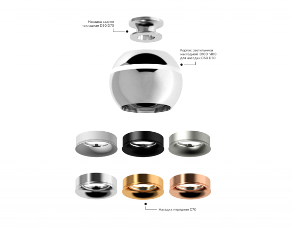 Насадка передняя Ambrella Light DIY Spot N7011