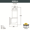 Настенный светильник Fumagalli Sauro D15.505.000.WXF1R.FRA