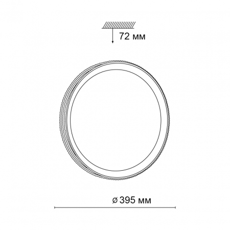 Настенно-потолочный светильник Sonex Shiny 3054/DL
