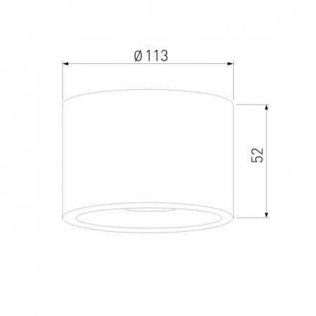 Уличный потолочный светильник Elektrostandard Light LED 4690389180132