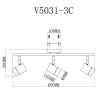 Спот Moderli David V5031-3C