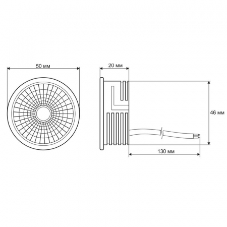 Светодиодный модуль Denkirs DK3000-5W