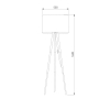 Торшер TK Lighting 5569 Juta