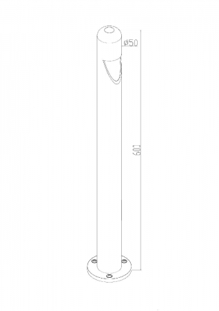 Уличный светильник Maytoni Hagen O423FL-L5GF