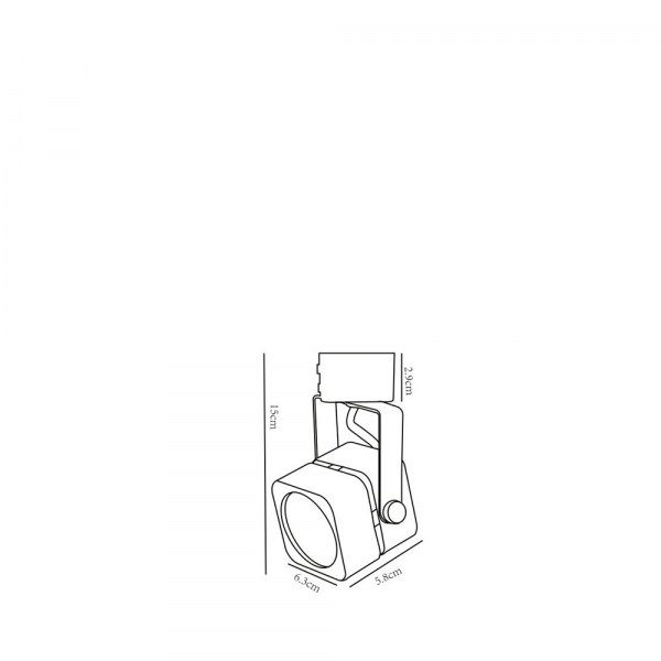 Спот Arte Lamp Misam A1315PL-1WH