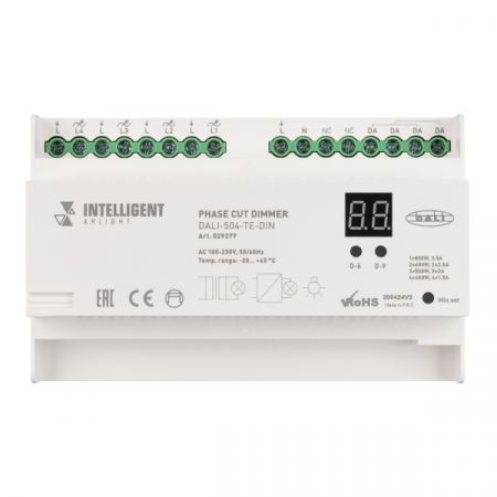 Диммер Arlight DALI-504-TE-DIN 230V 4x2A 029279