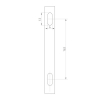 Накладной светильник Arlight SP-Quadro-S250x250-25W Warm3000 034787