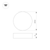 Накладной светильник Arlight SP-Rondo-R175-16W Warm3000 022228(2)