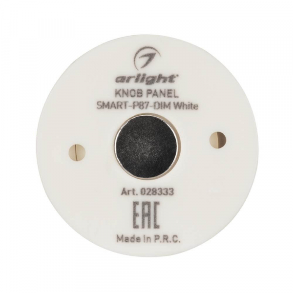 Панель Arlight Knob Smart-P87-Dim White (3V, 1 зона, 2.4G) 028333